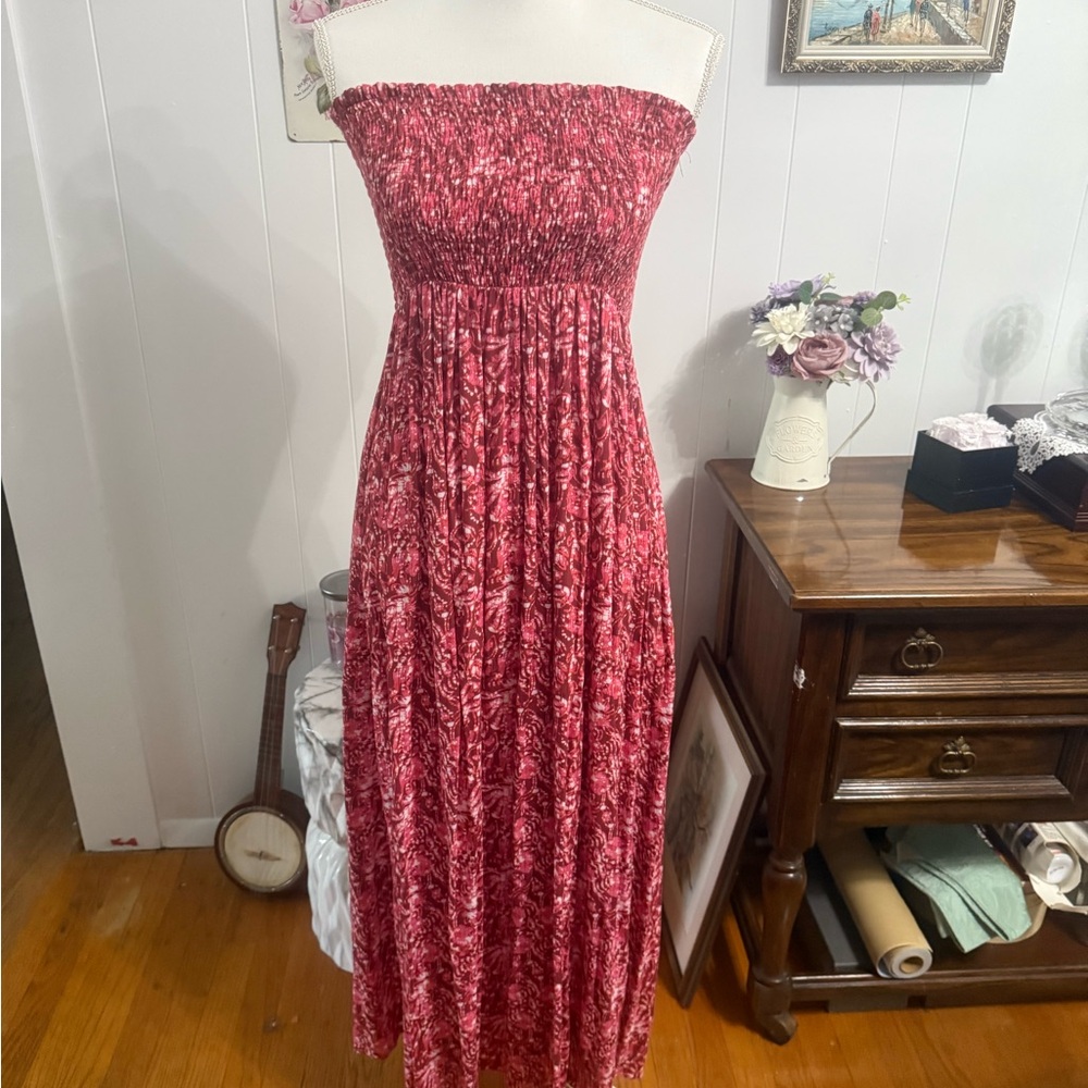 ROAN + RYAN Multicolor Smocked Maxi – Size S